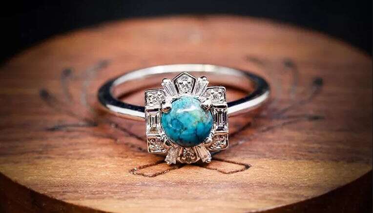 Turquoise Engagement Rings