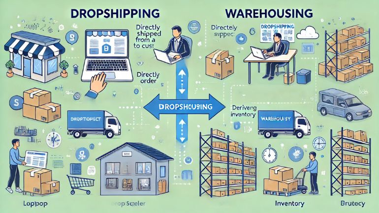 Dropshipping vs. Warehousing